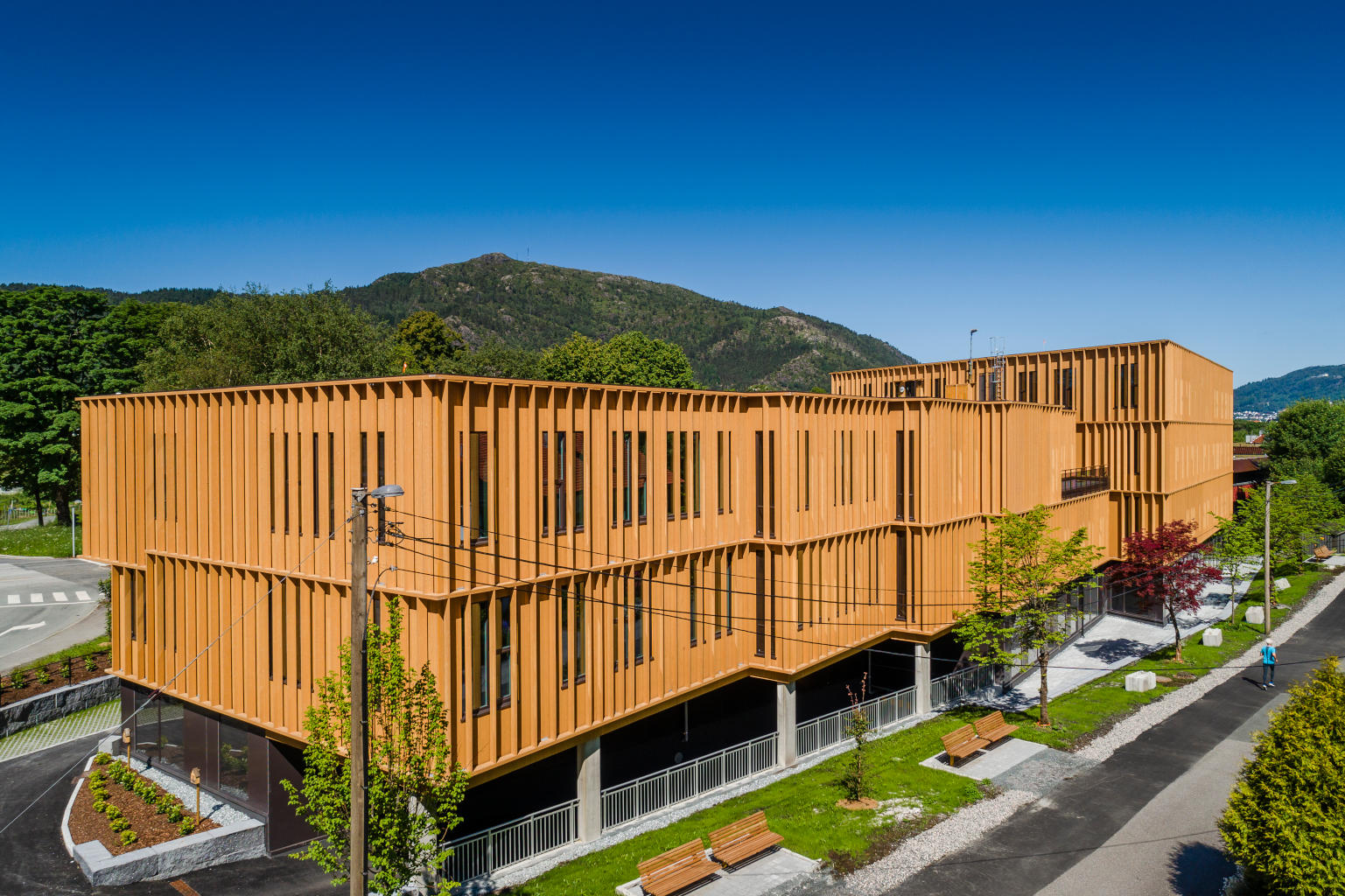 Fantoftparken i Bergen. Foto: LINK arkitektur